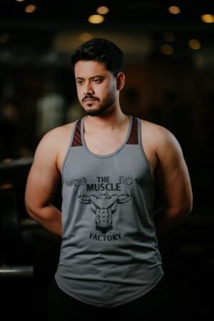 FITHOU The Muscle Factory Performance Tank Top FITHOU The Muscle Factory Performance Tank Top