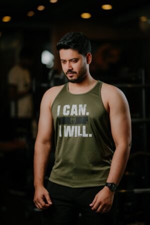 FITHOU Royal Performance Tank Top – Olive Edition FITHOU Royal Performance Tank Top – Olive Edition