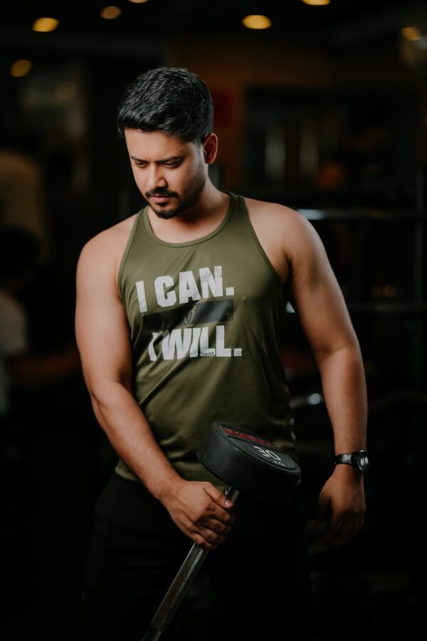 FITHOU Royal Performance Tank Top – Olive Edition FITHOU Royal Performance Tank Top – Olive Edition