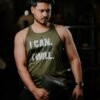 FITHOU Royal Performance Tank Top – Olive Edition FITHOU Royal Performance Tank Top – Olive Edition