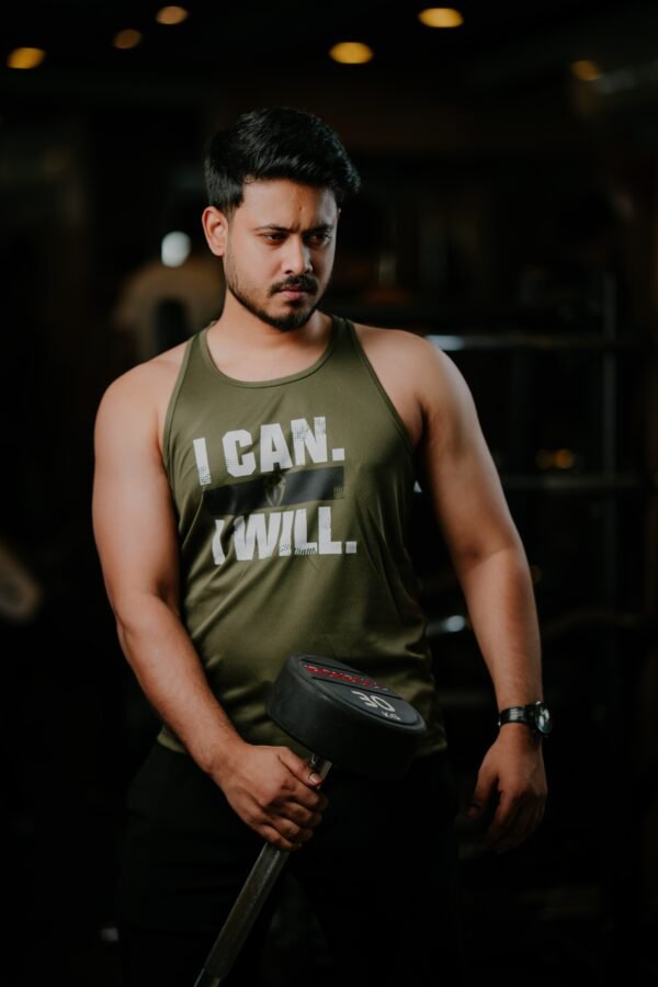 FITHOU Royal Performance Tank Top – Olive Edition FITHOU Royal Performance Tank Top – Olive Edition
