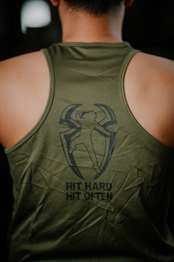 FITHOU Royal Performance Tank Top – Olive Edition FITHOU Royal Performance Tank Top – Olive Edition