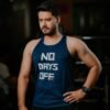 FITHOU No Days Off Performance Tank Top – Navy Blue Edition