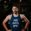 FITHOU No Days Off Performance Tank Top – Navy Blue Edition